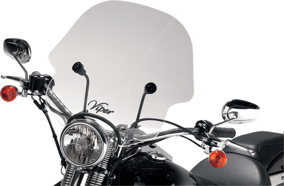 SOFTAIL DEUCE (2000 - 2007) sport windshield clear 17.25" | SLIPSTREAMER