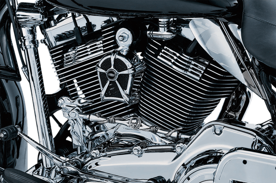 TRI GLIDE ULTRA CLASSIC/CVO (2010 - 2016) chrome spark plug and head bolt covers | KURYAKYN