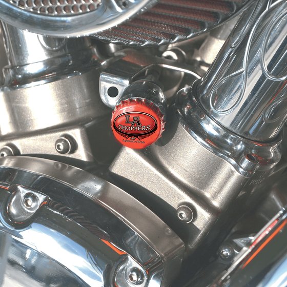 CVO SOFTAIL CONVERTIBLE (2010 - 2012) choke knob bottle cap cover | LA CHOPPERS