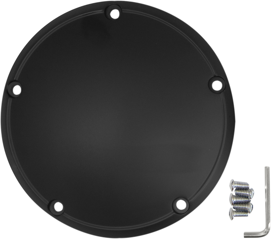 SCREAMIN EAGLE ROAD KING CVO (2002 - 2014) flat black derby cover for twin cam models | DRAG SPECIALTIES