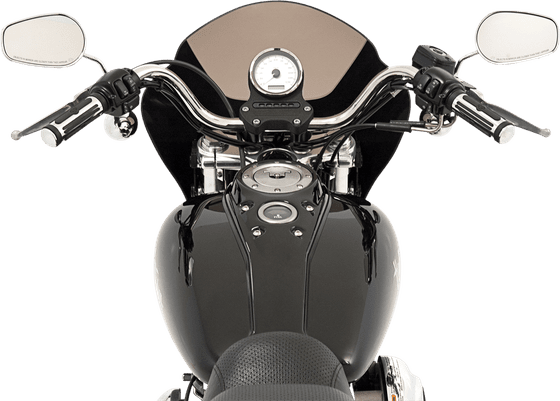 Sportster 883 (1986 - 2009) black replacement fairing gauntlet for harley davidson | MEMPHIS SHADES HD