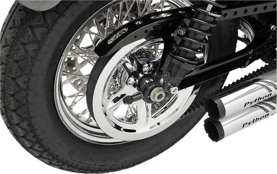 SPORTSTER 883 LOW (2005 - 2017) chrome rear belt pulley cover | DRAG SPECIALTIES