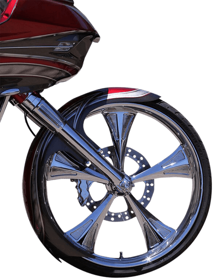 ROAD KING CUSTOM (2004 - 2007) front 21" talon fender | PAUL YAFFE BAGGER NATION