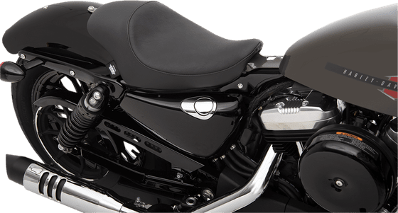 Sportster 883 (2004 - 2009) 3/4 solo smooth vinyl seat (xl) | DRAG SPECIALTIES SEATS