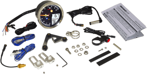 Sportster 883 (2004 - 2009) tachometer multi meter hd-04 bk | KOSO NORTH AMERICA