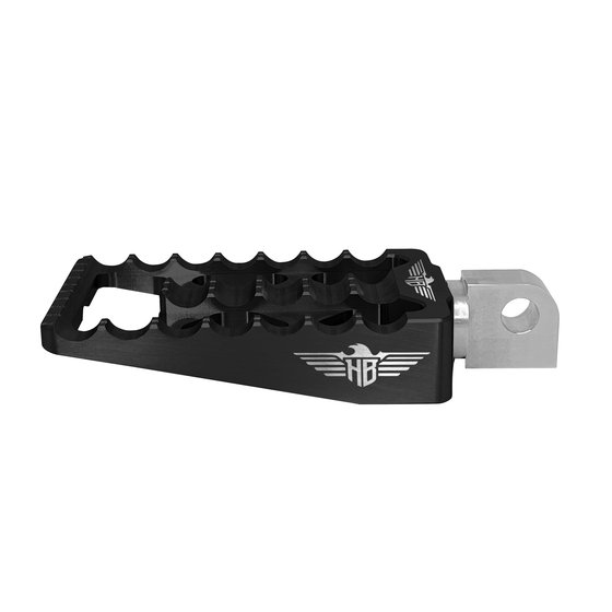 SOFTAIL SPRINGER (1990 - 2009) footp mx v1 stail xl blk footpeg | HEINZ BIKES