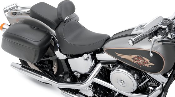 SOFTAIL SPRINGER (1988 - 1999) solo seat with driver backrest receptacle for harley softtail | DRAG SPECIALTIES SEATS