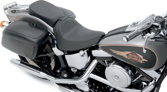 SOFTAIL SPRINGER (1988 - 1999) solo seat with driver backrest receptacle for harley softtail | DRAG SPECIALTIES SEATS