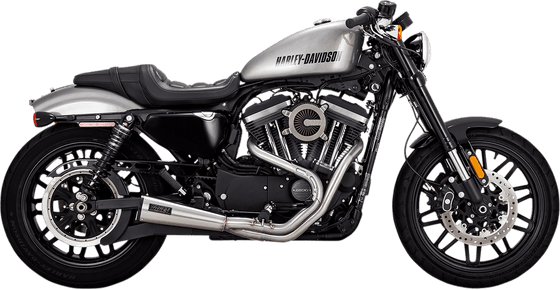 Sportster 883 (2004 - 2009) 2-1 stainless steel exhaust system for harley xl (2004-2020) | VANCE & HINES