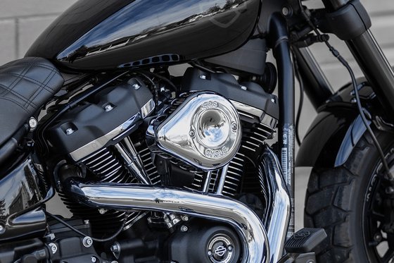 SPORTSTER IRON (2017 - 2022) mini tear drop chrome air cleaner cover | S&S CYCLE