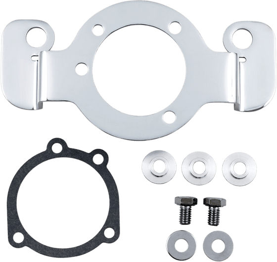 SPORTSTER 1200 ROADSTER (2004 - 2008) air cleaner support bracket chrome | DRAG SPECIALTIES