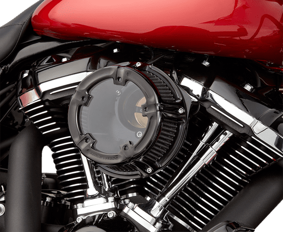 HERITAGE SOFTAIL CLASSIC (2000 - 2017) method clear series twin cam black air cleaner kit | ARLEN NESS