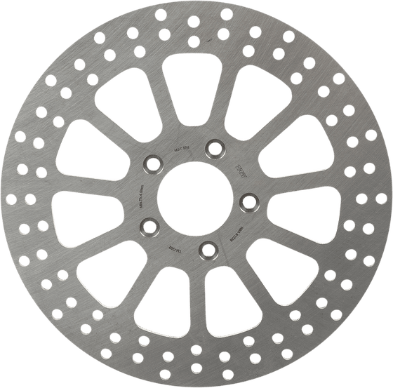 DYNA SUPERGLIDE CUSTOM (2007 - 2007) fixed round brake rotor | TRW