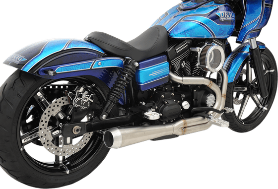 DYNA LOW RIDER (1999 - 2017) road rage 3 stainless steel exhaust system | BASSANI XHAUST