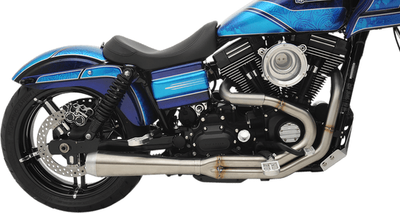 DYNA LOW RIDER (1999 - 2017) road rage 3 stainless steel exhaust system | BASSANI XHAUST