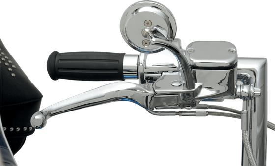 DYNA SWITCHBACK (2012 - 2016) chrome handlebar control kit with brake master cylinder (9/16") - hb 11-14 st | DRAG SPECIALTIES