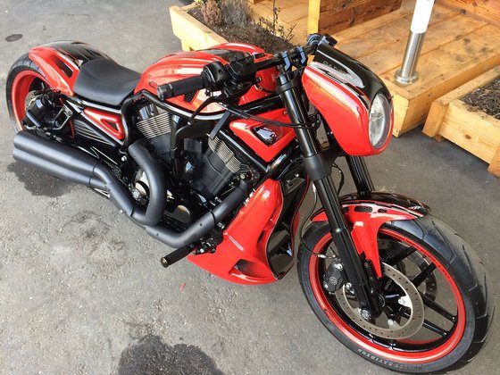 NIGHT ROD SPECIAL (2008 - 2017) custom front fender for harley v-rod | CULT WERK