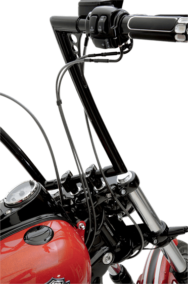 DYNA LOW RIDER (1996 - 2017) chrome black idle cable | MAGNUM