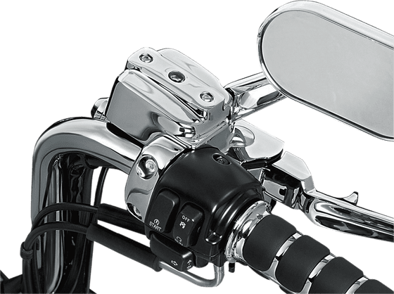 HERITAGE SPRINGER (1997 - 2003) chrome brake & clutch control dress-up kit for harley davidson with single disc | KURYAKYN