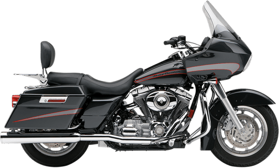 ROAD KING CUSTOM (2004 - 2006) chrome true dual headpipes for fl 1995-2006 | COBRA