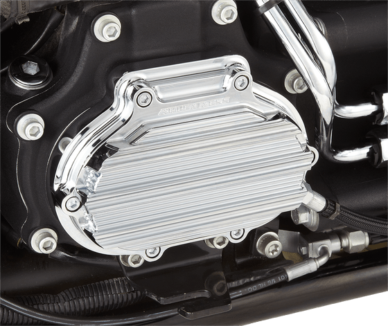 SOFTAIL ROCKER/CUSTOM (2008 - 2011) chrome transmission side cover cable for 10-gauge | ARLEN NESS