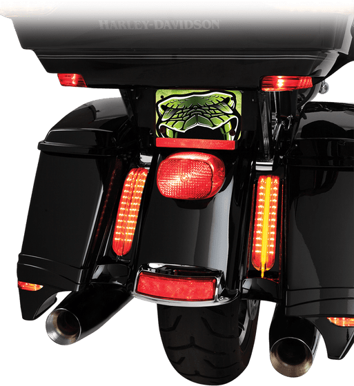 STREET GLIDE (2019 - 2020) black filler panel lights | CIRO