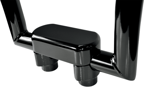 HERITAGE SOFTAIL CLASSIC (1986 - 2018) 1.5" handlebar riser kit (black) | LA CHOPPERS