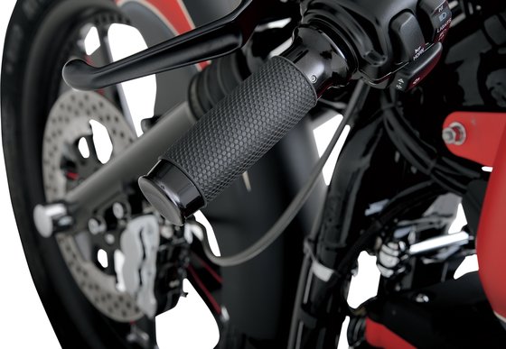 SOFTAIL BAD BOY (1995 - 1997) vice rubber grips (dual cable) | TODD'S CYCLE