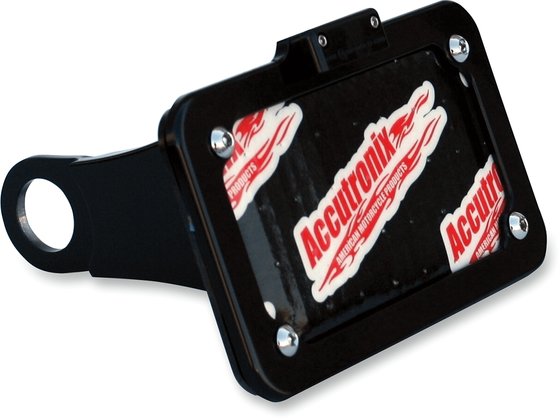 SPORTSTER 883 CUSTOM (2004 - 2010) license plate side mount with light for harley davidson sportster | ACCUTRONIX