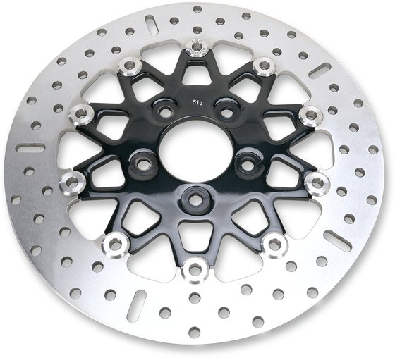 XL1200N (2007 - 2010) floating round brake rotor in black | EBC