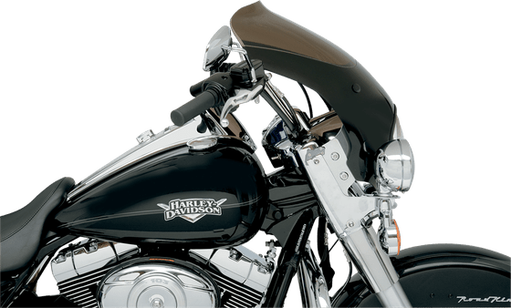 ROAD KING CLASSIC (1998 - 2013) bullet fairing with 7.5" cutout - black | MEMPHIS SHADES HD