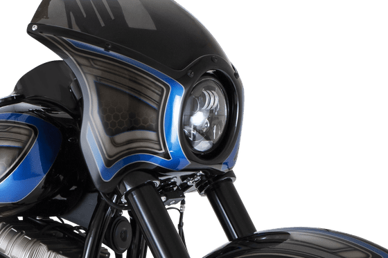 DYNA SUPERGLIDE (1995 - 2010) probeam 5.75" led headlamp black | CUSTOM DYNAMICS