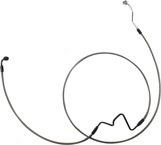 ELECTRA GLIDE STANDARD POLICE (2019 - 2022) stainless steel brake line hose | MAGNUM