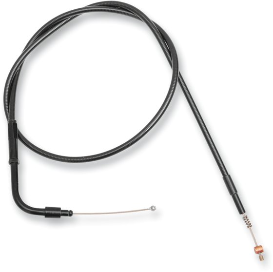 SOFTAIL CUSTOM (1996 - 1998) stealth black idle cable - standard length | BARNETT