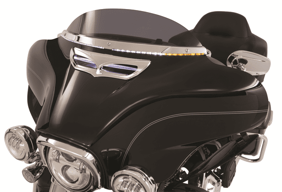 ELECTRA GLIDE STANDARD POLICE (2019 - 2022) steel windshield trim | CIRO