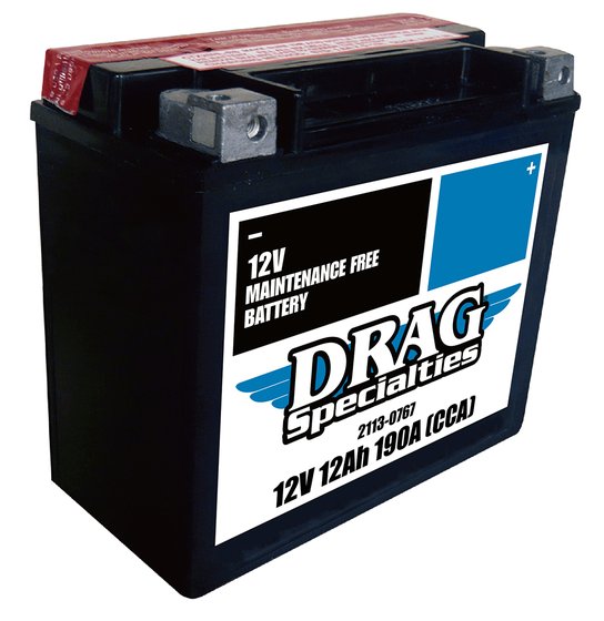 SPORTSTER 883 CUSTOM (2004 - 2010) ytx14l-ft battery | DRAG SPECIALTIES BATTERIES