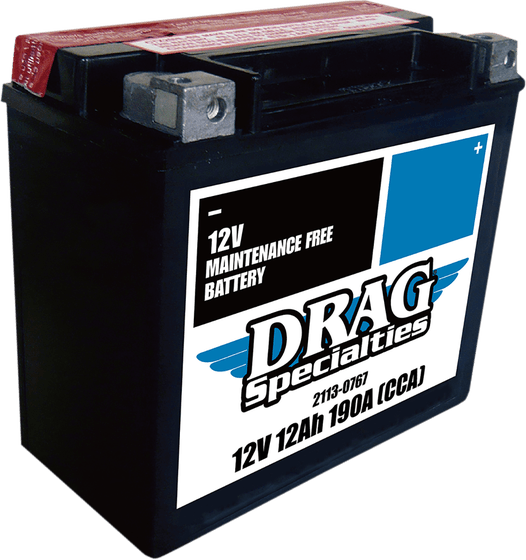 SPORTSTER 883 CUSTOM (2004 - 2010) ytx14l-ft battery | DRAG SPECIALTIES BATTERIES