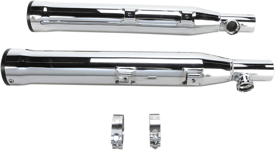 SOFTAIL SPRINGER (2000 - 2006) chrome slip-on muffler for harley davidson | COBRA