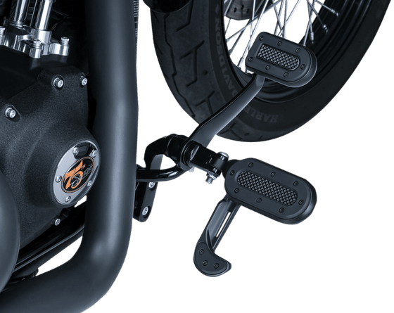 SOFTAIL DEUCE (2000 - 2007) black brake pedal pad | KURYAKYN