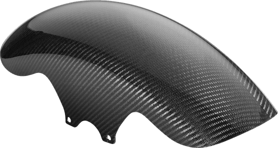 ROAD KING (2014 - 2022) gloss carbon fiber front fender for harley davidson 14+ fl | SLYFOX