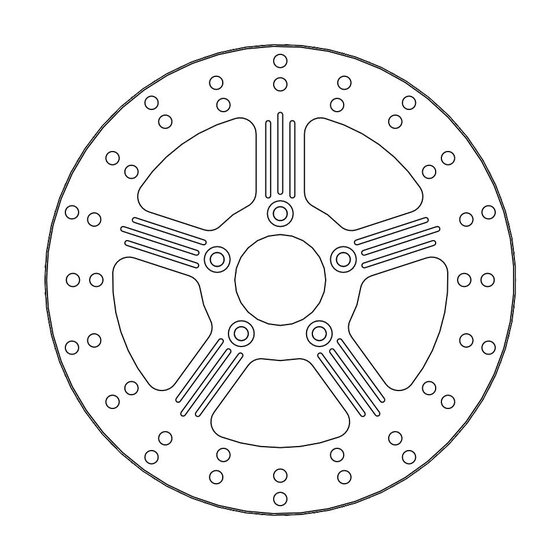 XL1200N (2007 - 2012) round front brake rotor | MOTO-MASTER