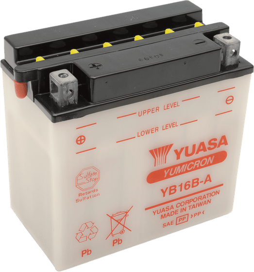 SPORT GLIDE/TOURING GT/DISC GLIDE (1984 - 1992) conventional battery | YUASA