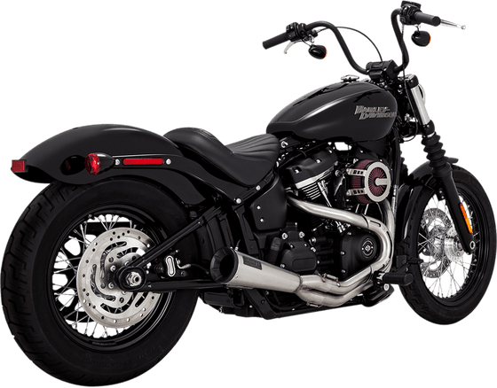 SOFTAIL STANDARD (2020 - 2022) stainless steel 2-into-1 upsweep exhaust system | VANCE & HINES