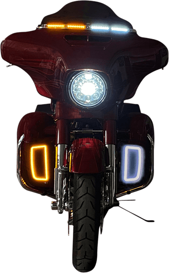 CVO STREET GLIDE (2015 - 2022) lower fairing light inserts | CUSTOM DYNAMICS