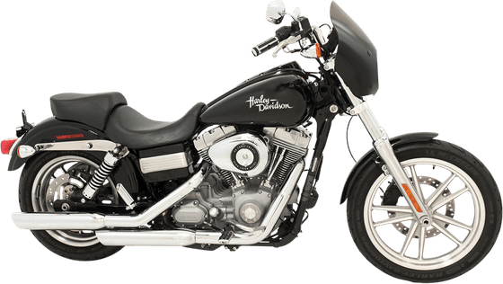 Sportster 883 (1986 - 2009) black replacement fairing gauntlet for harley davidson | MEMPHIS SHADES HD