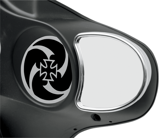 ROAD KING CUSTOM (2004 - 2007) chrome fairing mount mirror | DRAG SPECIALTIES