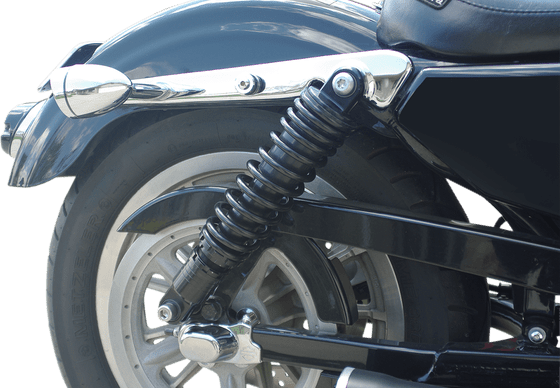 SPORTSTER 1200 ROADSTER (2004 - 2008) adjustable black shocks - 13" (330mm) | DRAG SPECIALTIES SHOCKS