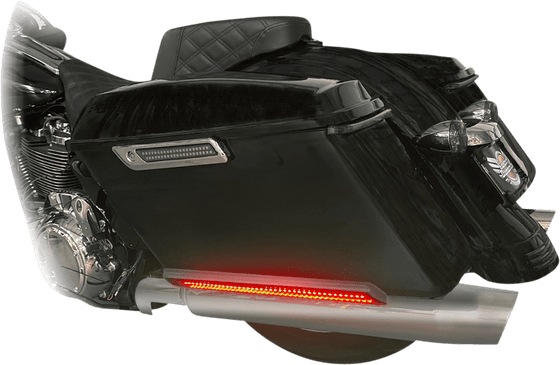 ROAD GLIDE CUSTOM (2015 - 2022) smoke/chrome side marker light | CUSTOM DYNAMICS