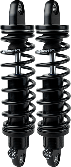 V-ROD MUSCLE (2009 - 2017) revo-a rear shocks - black (12") | LEGEND SUSPENSION