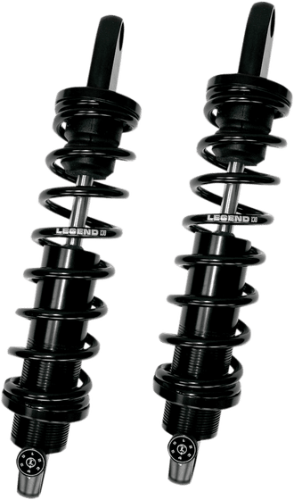 V-ROD MUSCLE (2009 - 2017) revo-a rear shocks - black (12") | LEGEND SUSPENSION